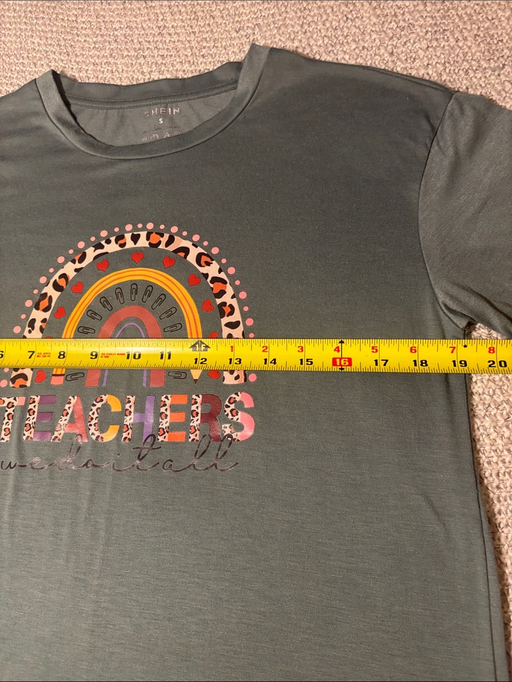 Green 'Teachers We Do It All' Graphic Tee - Picture 4 of 7